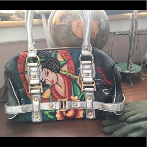Ed Hardy Geisha Girl Bag NWOT